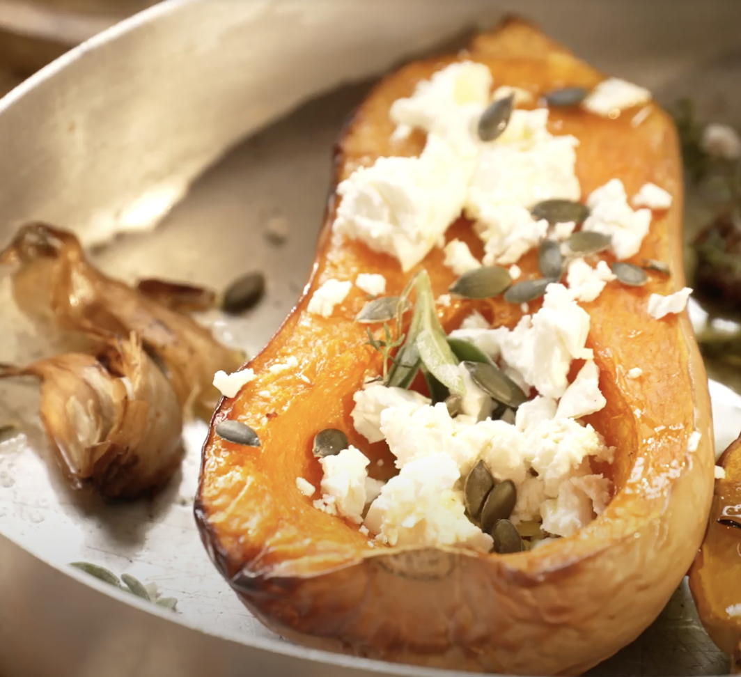 Recette Dhiver : Recette D&#039;hiver : Courge Rôtie à L’huile D’olive Et à La Feta